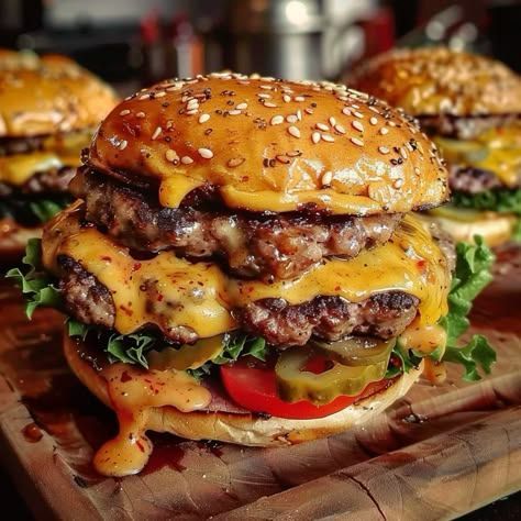 Double Decker Burger